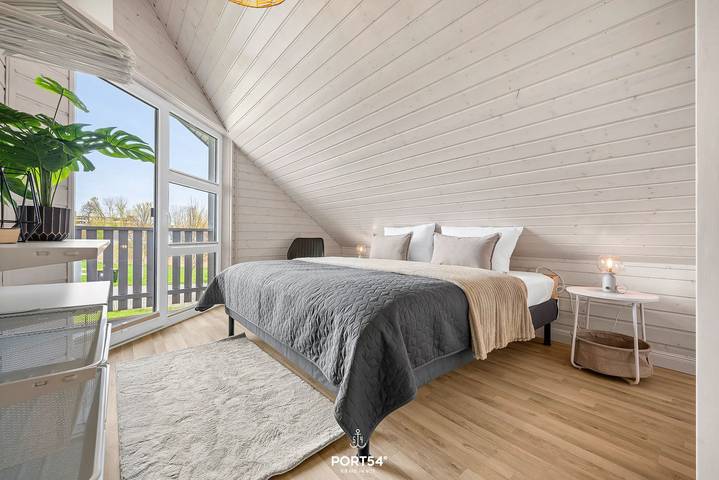Ferienhaus "Bernsteinblau" in Schönberg-Holm nahe Sandstrand und mit Sauna in Holm, Schönberg