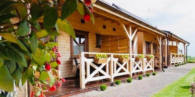 Domek letniskowy dla 5 osób, z ogród i widok w Rewal