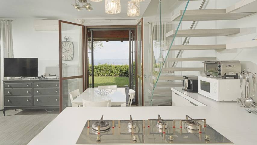 Ferienhaus für 4 Personen, mit Garten in Gardasee-Lombardei