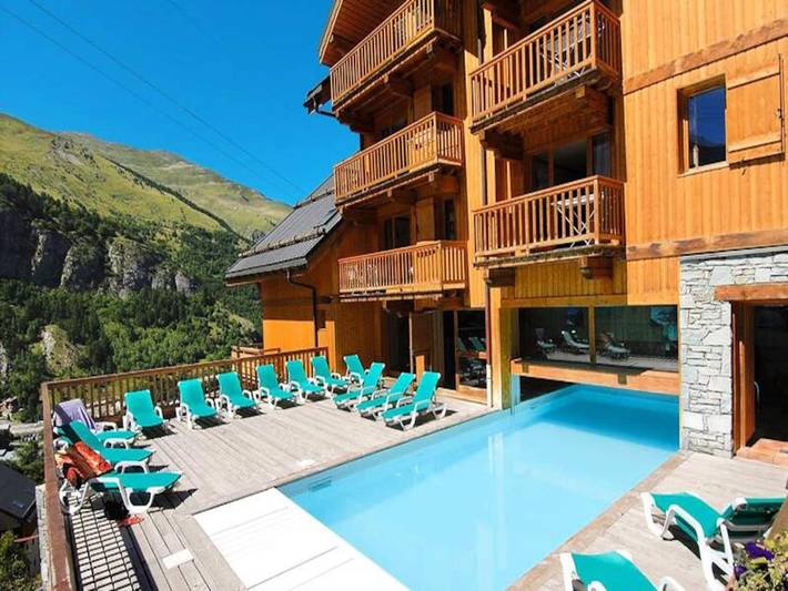Location de vacances pour 6 personnes, avec sauna et piscine, adapté aux familles à Valloire
