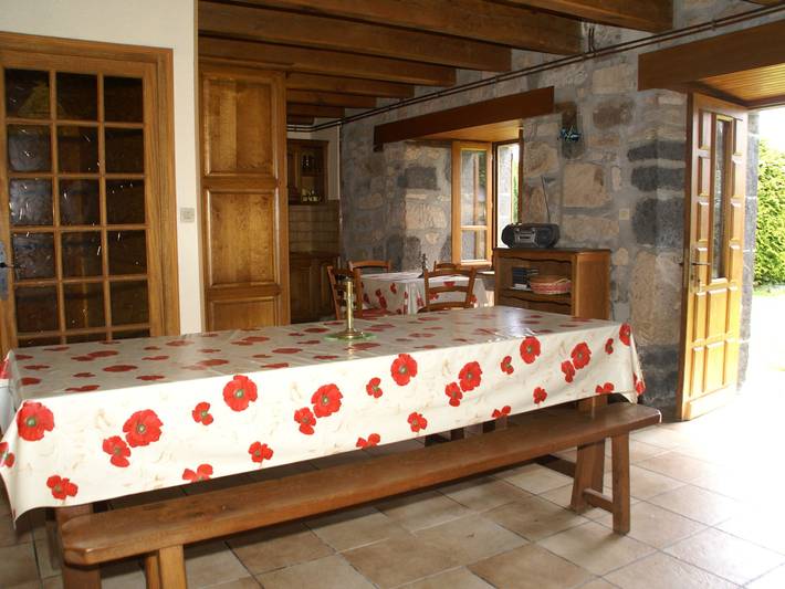 Maison de vacances pour 6 personnes, avec terrasse et jardin, adapté aux familles dans le Cantal - 3