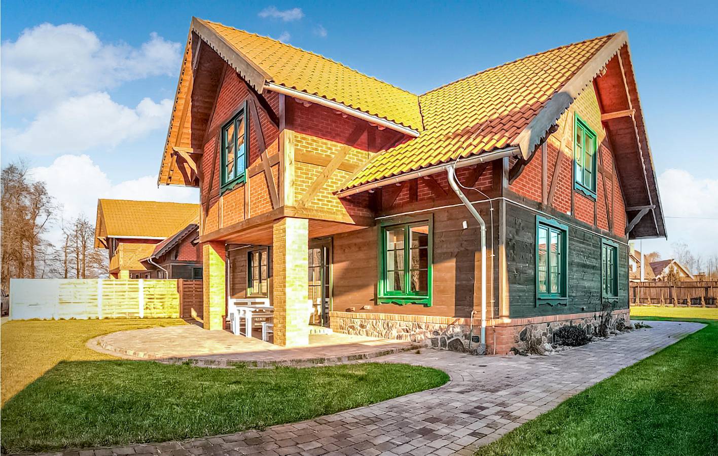 Ferienhaus für 12 Personen mit Terrasse in Ermland-Masuren