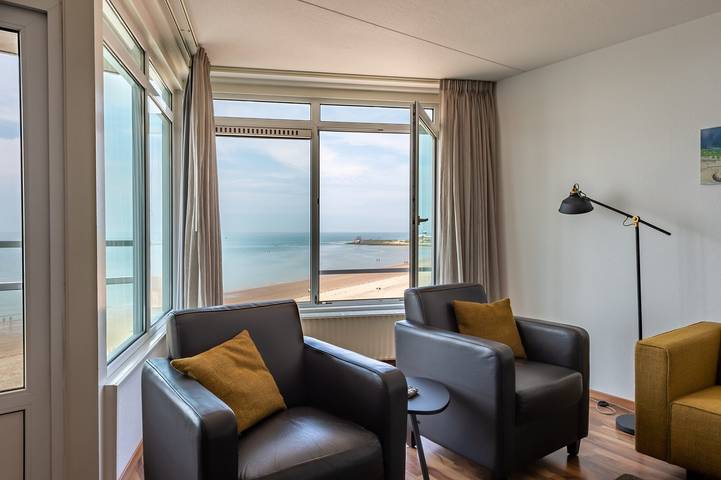 Ferienwohnung für 4 Personen, mit Balkon und Seeblick sowie Balkon/Terrasse in Vlissingen - 4