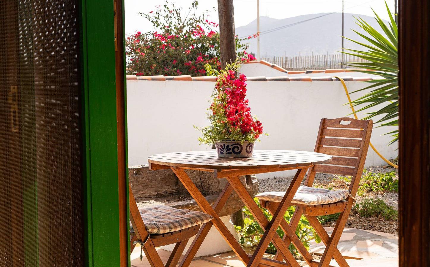 Finca "Casa Azul" con jardín, parrilla y terraza in Granadilla de Abona, Tenerife Sur