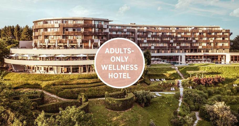 Hotel für 2 Personen, mit Garten und Ausblick sowie Pool und Sauna, mit Haustier in Stegersbach