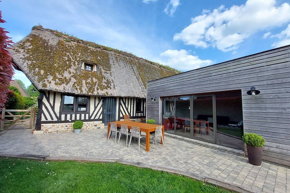 La Longère 6/7 pers - piscine sauna - proche Honfleur in Fatouville-Grestain, Côte de Grâce