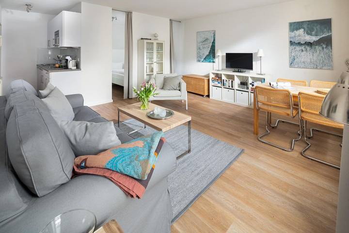 Ferienwohnung für 2 Personen, mit Balkon/Terrasse, mit Haustier auf Norderney - 4