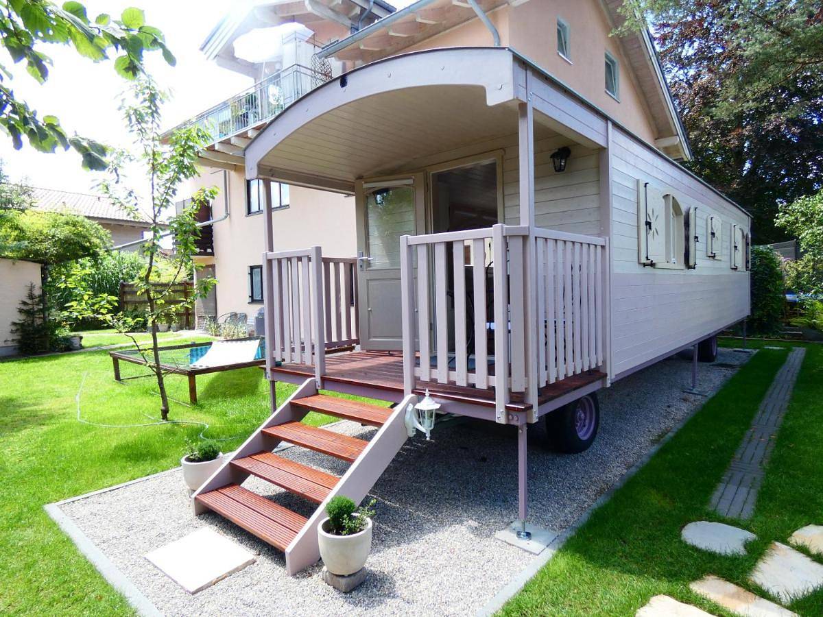 Ganze Wohnung, Ferienwohnung im Tinyhouse in Rosenheim, Oberbayern