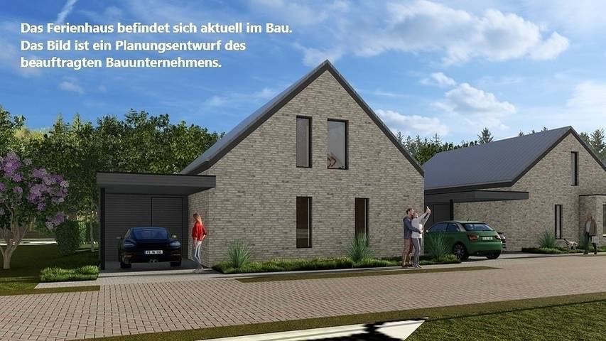 Ferienhaus für 4 Personen, mit Garten und Ausblick sowie Sauna, kinderfreundlich in Sögel - 2