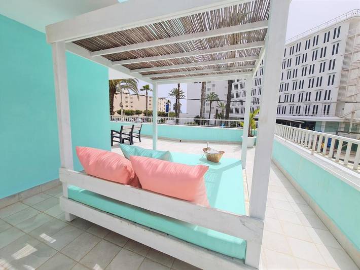 Gîte pour 3 personnes, avec terrasse ainsi que vue et piscine dans Playa d'en Bossa - 4