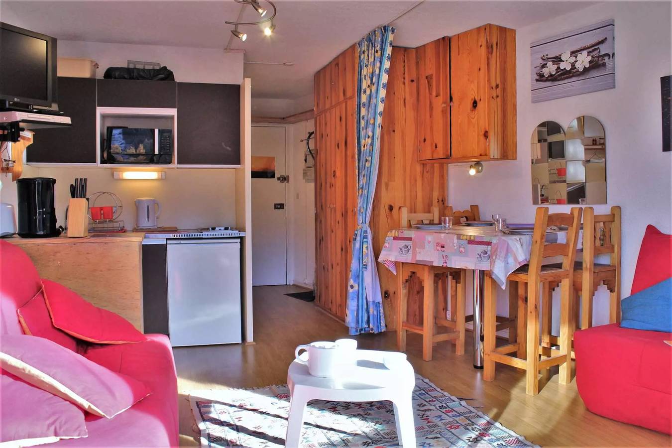 Estudio entero, Apartamento Estudio 4 camas Risoul 1850 in Station de Risoul, Risoul