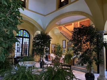 Maison d’hôte pour 3 personnes, avec piscine ainsi que jardin et vue à Palma del Río