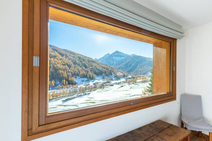 Gîte pour 6 personnes, avec Balcon ainsi que Terrasse et Vue à Pragela - 4