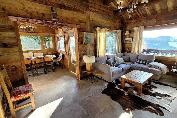 Chalet pour 15 personnes, avec balcon et jardin - 1