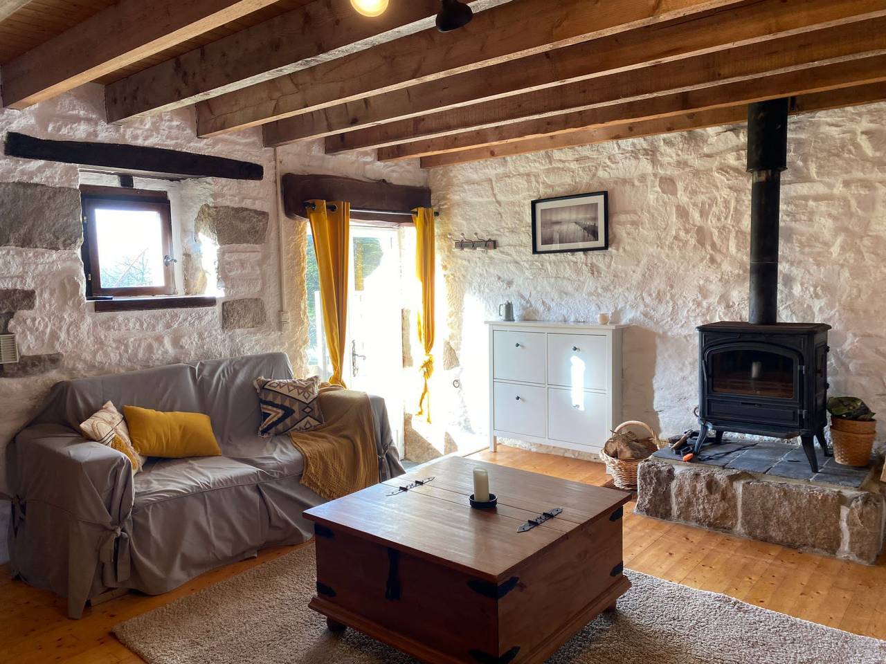 Gite - typisch bretonisches Bauernhaus mit Pool in Plounérin, Région de Lannion