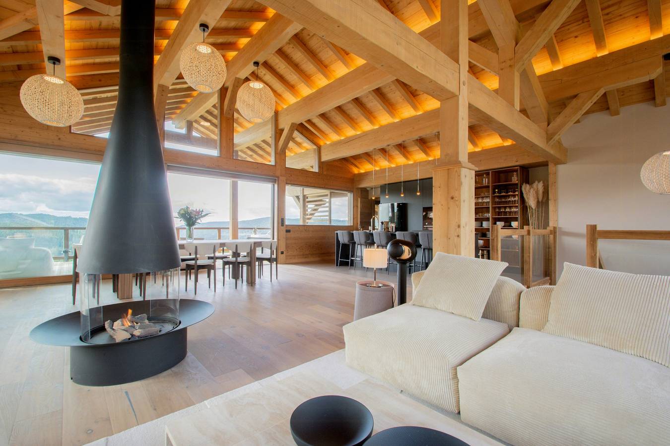 Chalet mit Spa in der Nähe der Pisten in La Mauselaine in Gérardmer, Regionaler Naturpark Belchen der Vogesen