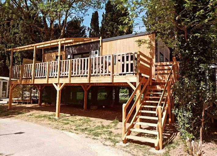 Camping voor 6 personen, met kinderzwembad in Roquebrune-sur-Argens