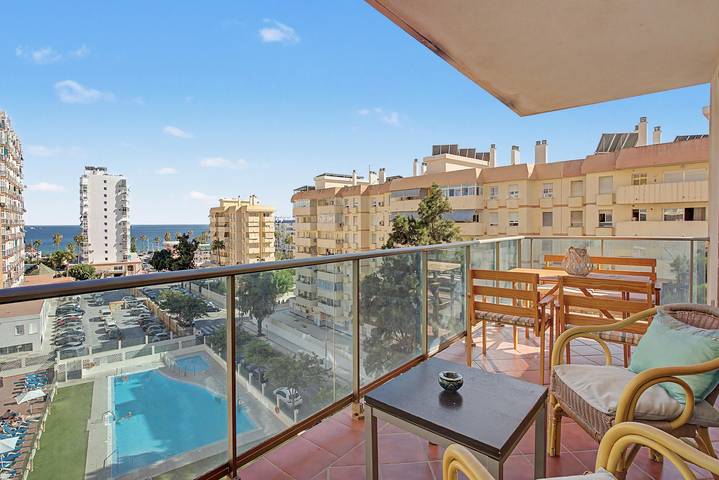 Vacation rental for 3 people, with Yard and Children pool in Benalmádena