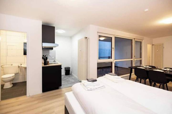 Ganze Wohnung, Modernes Apartment in der Innenstadt - Studio Apartment in Würzburg, Fränkisches Weinland
