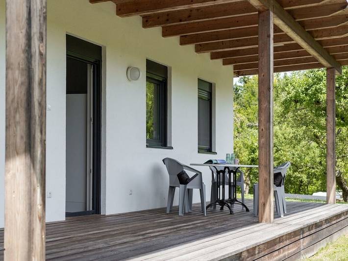 Ferienhaus für 5 Personen, mit Terrasse und Garten