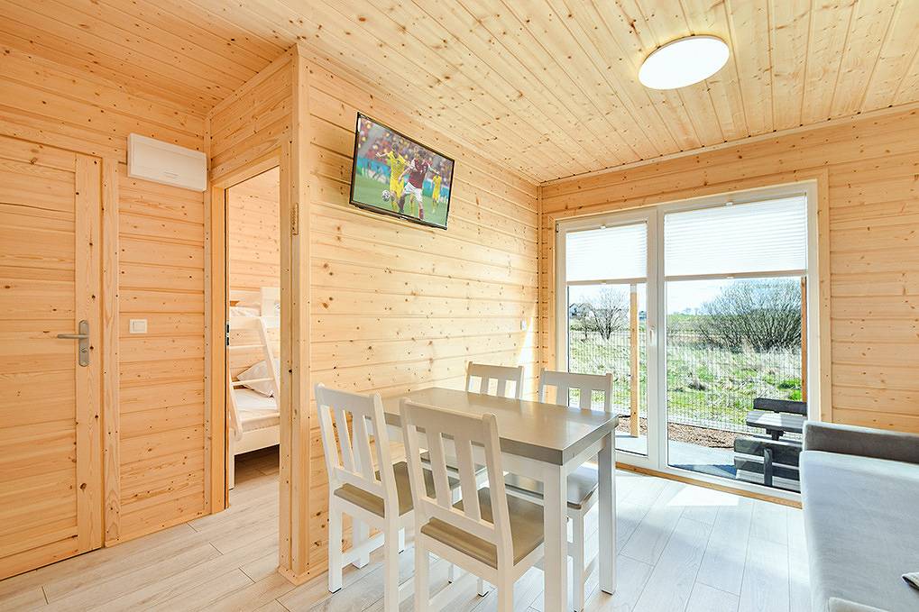 Ferienhaus Monika m. 1 Terrasse Nr. 9 in Sarbinowo, Powiat Koszaliński