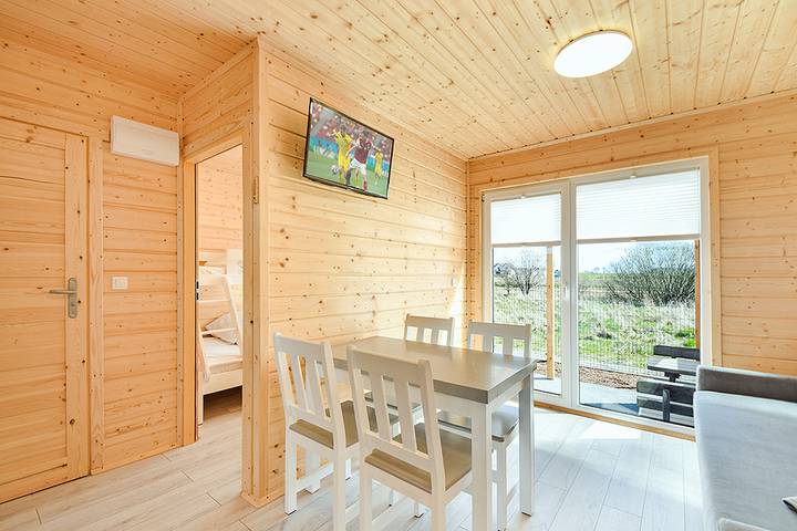 Vacation house for 5 people with terrace in Sarbinowo, Powiat Koszaliński