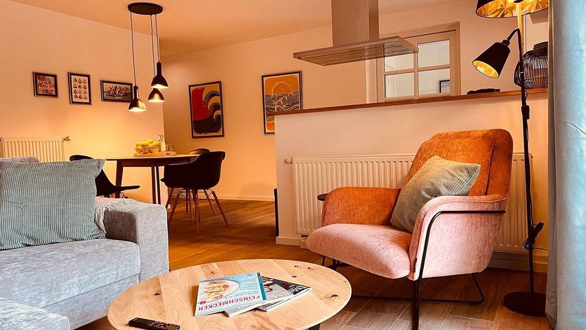 Ferienwohnung für 2 Personen, mit Terrasse und Garten sowie Sauna in Grödersby