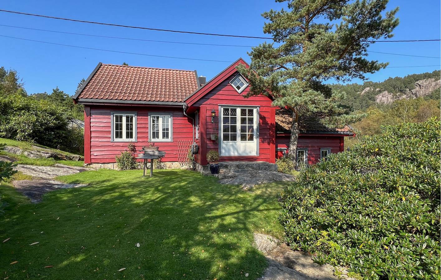 Ferienhaus für 6 Personen mit Garten in Lindesnes