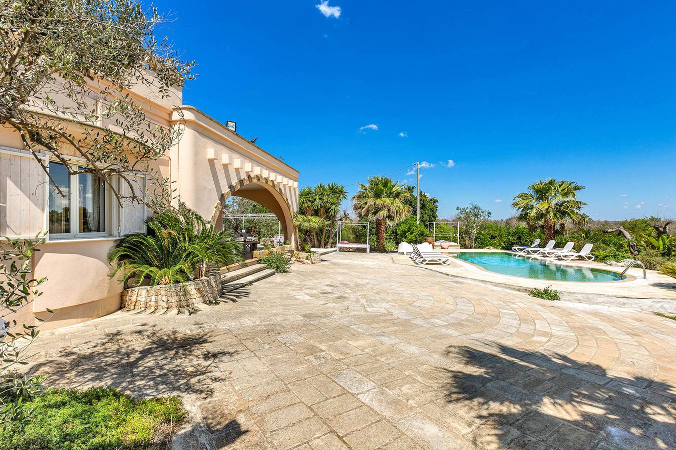Landhaus für 12 Personen mit Pool in Manfìo, Casarano