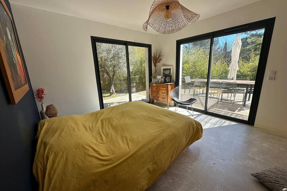 Modern villa at the foot of the Pic Saint-Loup in Saint-Clément-de-Rivière, Montpellier und Umgebung