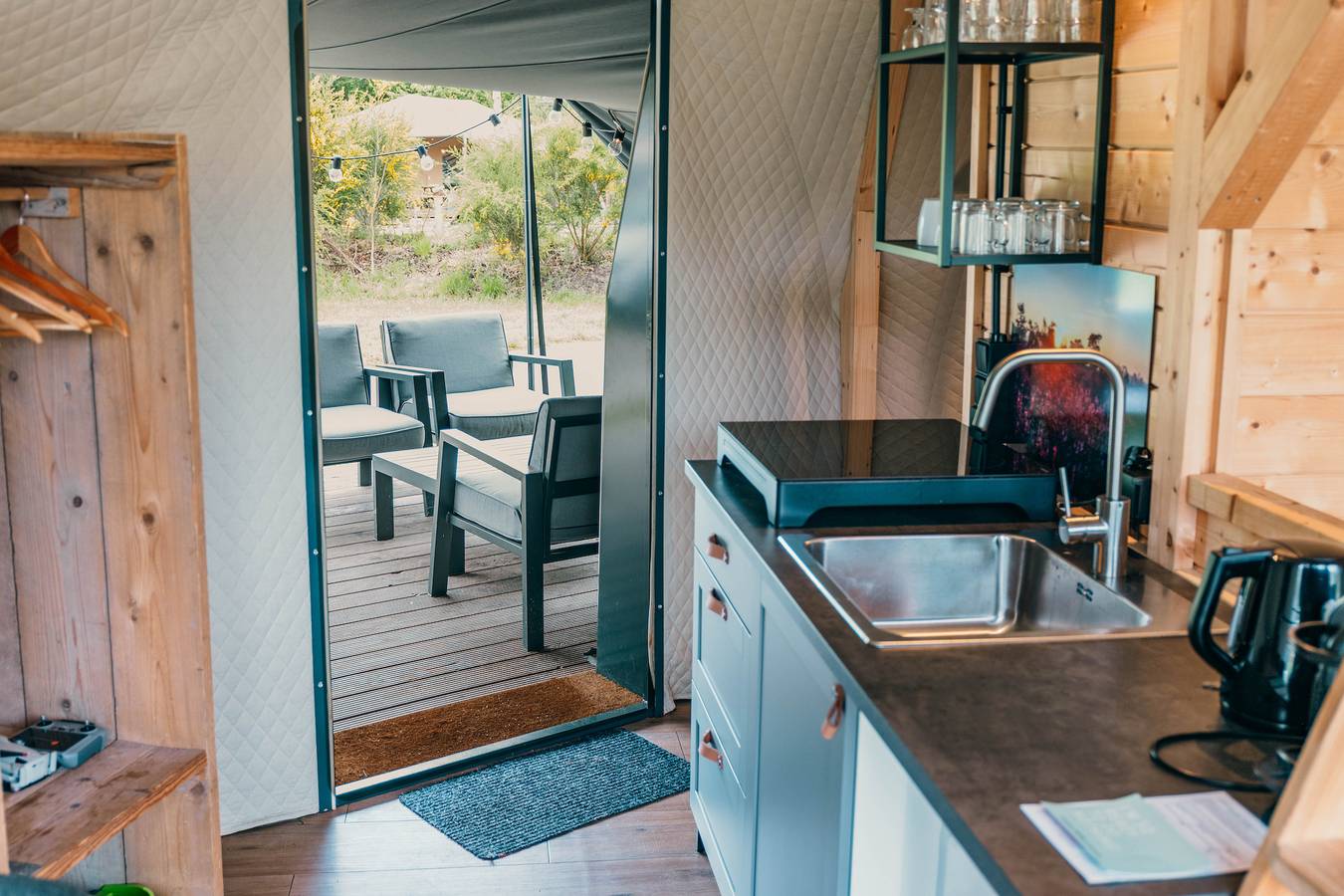 Vakantiepark Sallandshoeve — 4-Personen-Zelt Round Holly in Sallandse Heuvelrug