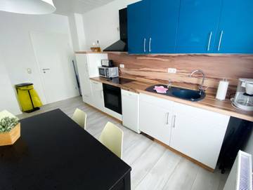 Ferienwohnung für 4 Personen, mit Garten und Ausblick, mit Haustier in Freest