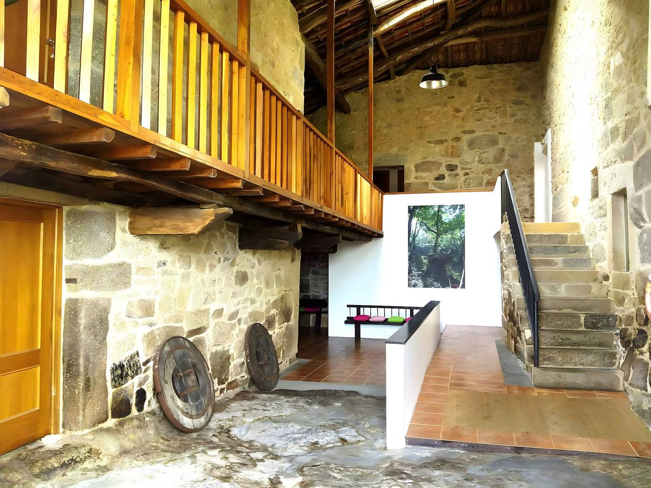 Casa rural 'Portomeñe' con vistas a la montaña, jardín privado y Wi-Fi in Quinzán, Chantada