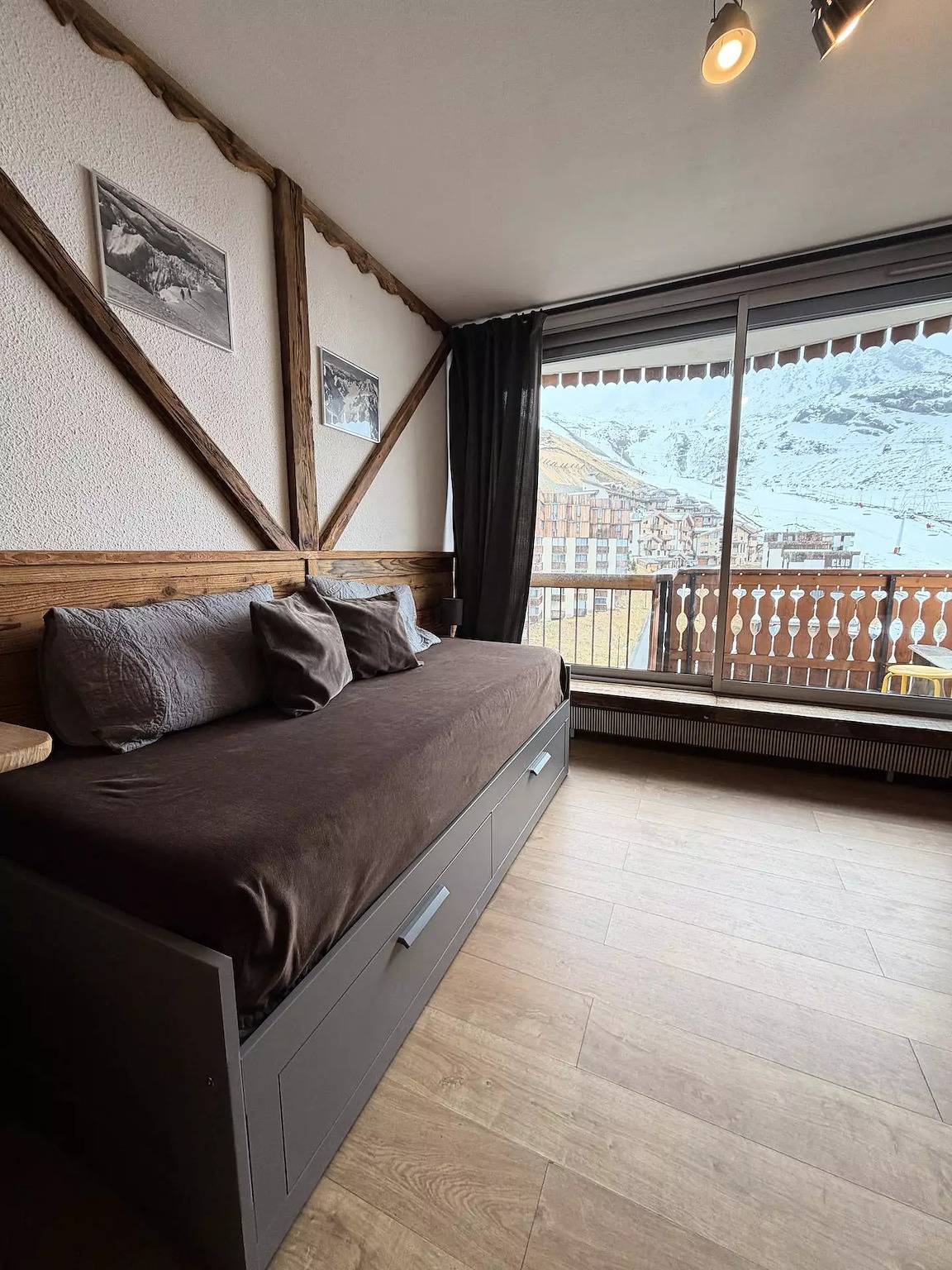 Ganzes Studio, Studio Polset Dom 20M2 3 Pers Near Pisten in Val Thorens, Les Trois Vallées