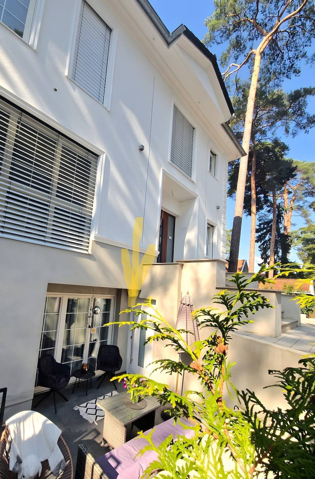 Ganze Wohnung, Apartment „Villa-Tom“ mit privater Terrasse, WLAN und Klimaanlage in Wildau, Dahme-Seengebiet