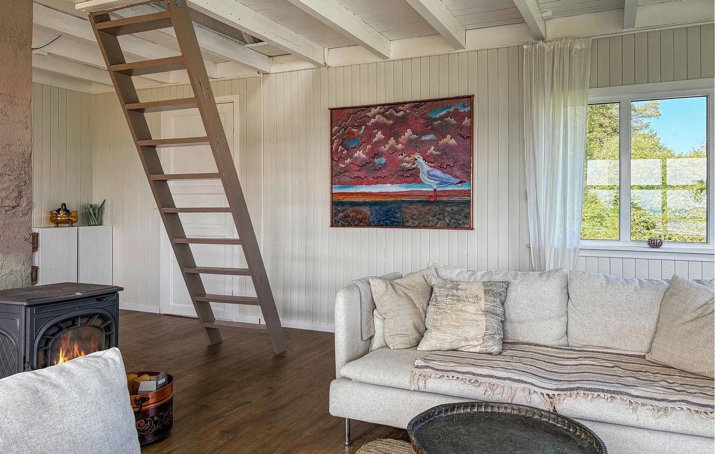 Ferienhaus für 5 Personen mit Terrasse in Rennesøy