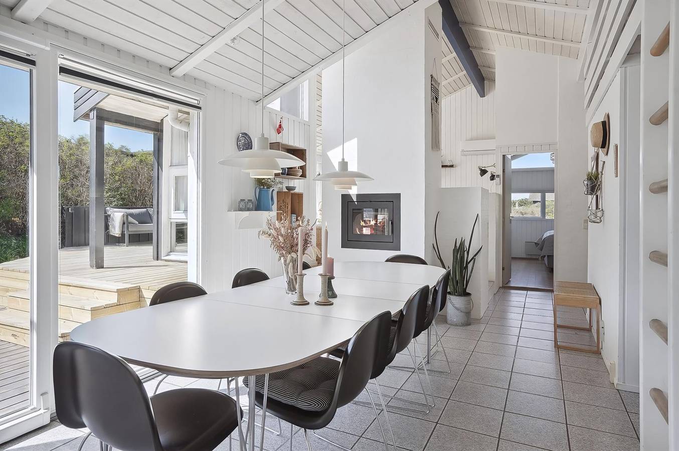 Feriehus for 10 personer med terrasse in Blokhus, Jammerbugt