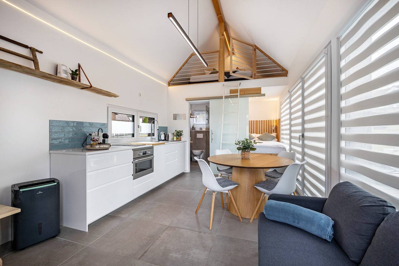 Ferienhaus 'Tinyhaus Im Steinwald' mit Wlan und Klimaanlage in Fuchsmühl, Ostbayern