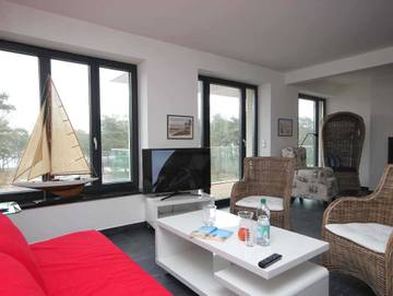 Ferienwohnung für 2 Personen, mit Balkon und Sauna in Bergen auf Rügen und Umgebung