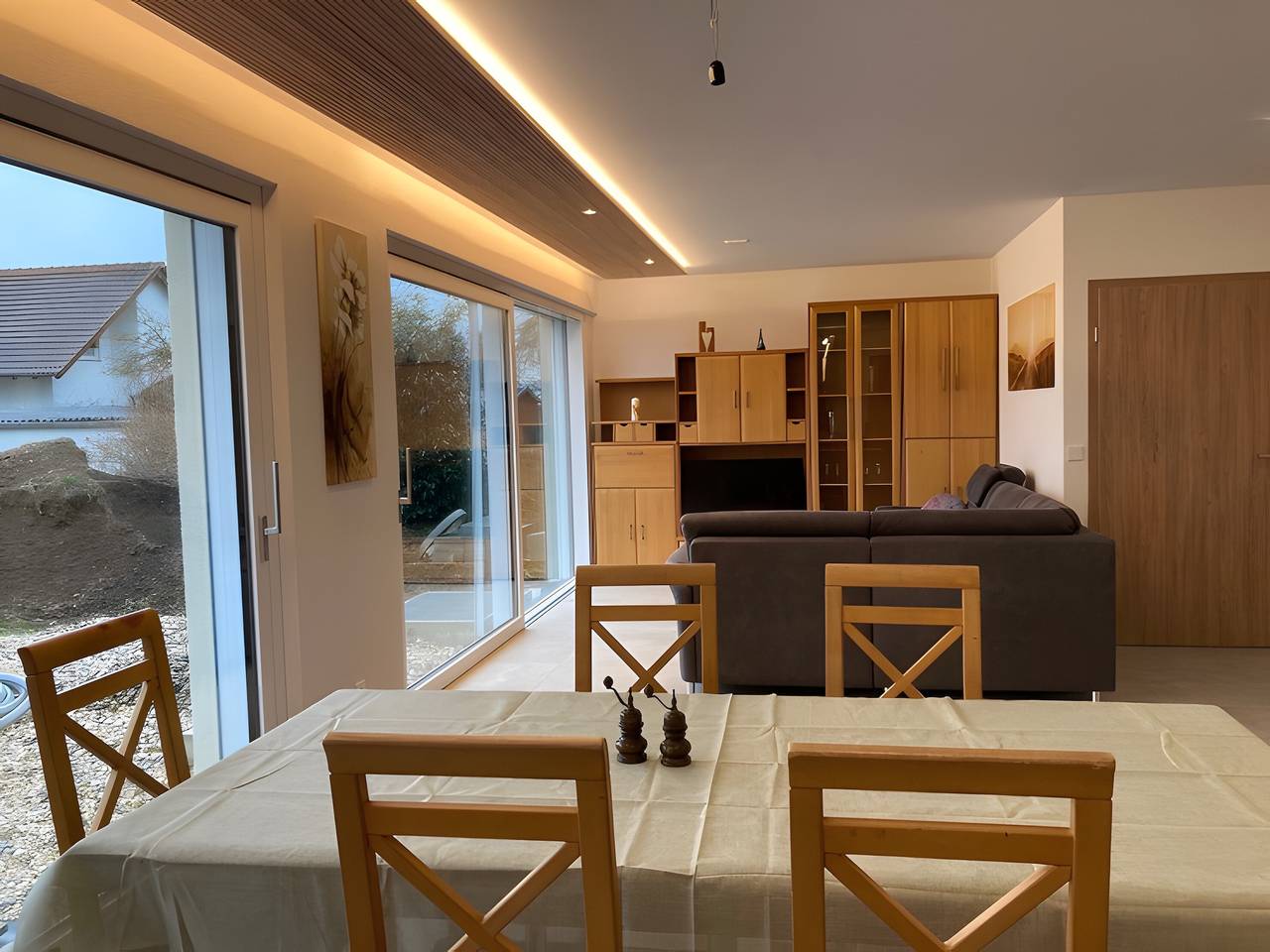 Ganze Wohnung, Ferienwohnung '81qm' mit Privatterrasse und Wi-Fi in Wäschenbeuren, Landkreis Göppingen