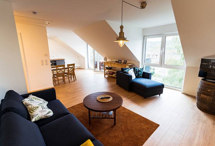 Ferienwohnung für 4 Personen, mit Balkon am Mittelrhein