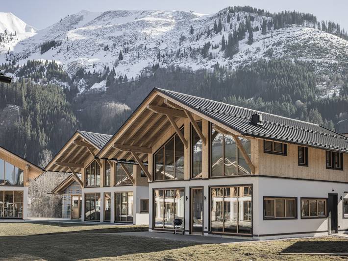 Ferienhaus für 4 Personen, mit Terrasse und Garten sowie Sauna in Bichlbach - 2