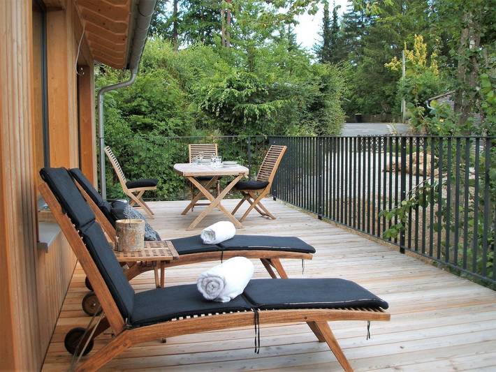 Ferienhaus für 2 Personen, mit Balkon und Terrasse sowie Garten und Ausblick in der Fränkische Schweiz - 2