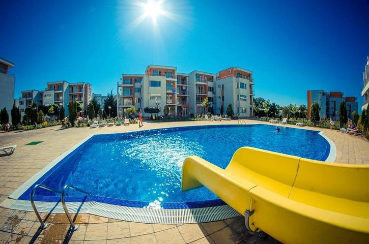 Ganze Ferienwohnung, Ferienwohnung für 6 Personen mit Balkon in Sonnenstrand, Oblast Burgas
