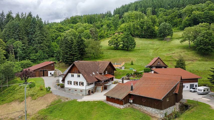 Vakantiehuis voor 6 personen, met tuin, kindvriendelijk in het Zwarte Woud
