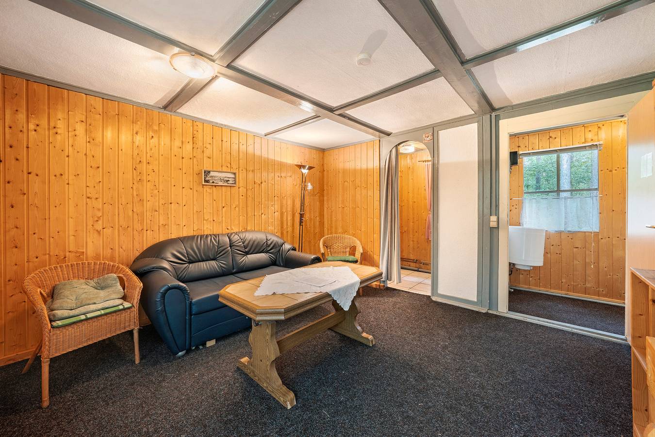 Bungalow '30 - Kimbucht' mit privater Terrasse und gemeinsamem Garten in Waldhufen, Oberlausitz-Niederschlesien