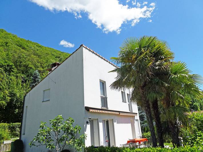Ferienhaus für 6 Personen, mit Terrasse und Garten sowie Ausblick