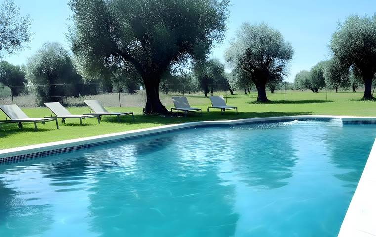 Casa rural para 30 personas, con Jardín en Castilla-La Mancha