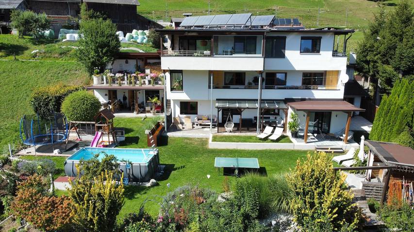 Ferienwohnung für 6 Personen, mit Terrasse und Garten in Telfes im Stubai