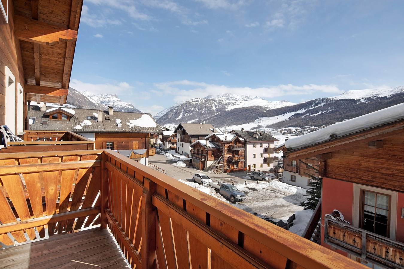 Cały apartament, Apartament wakacyjny dla 4 osób z balkon in Livigno (Town), Livigno